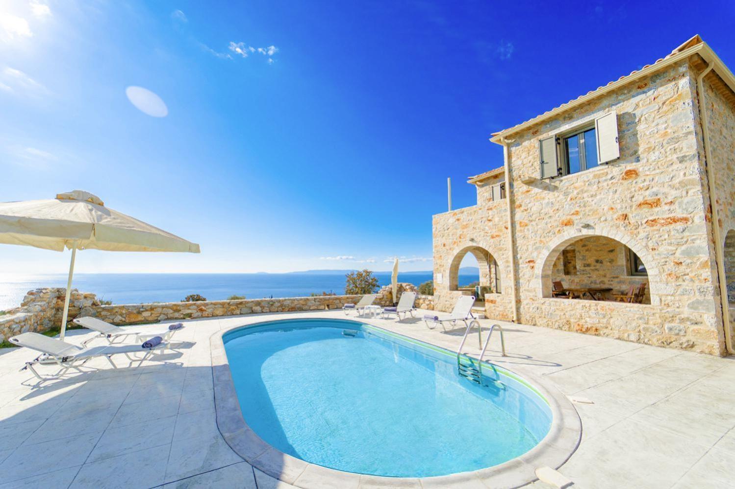 Villa Dioni Ena Pyrgos Buitenkant foto