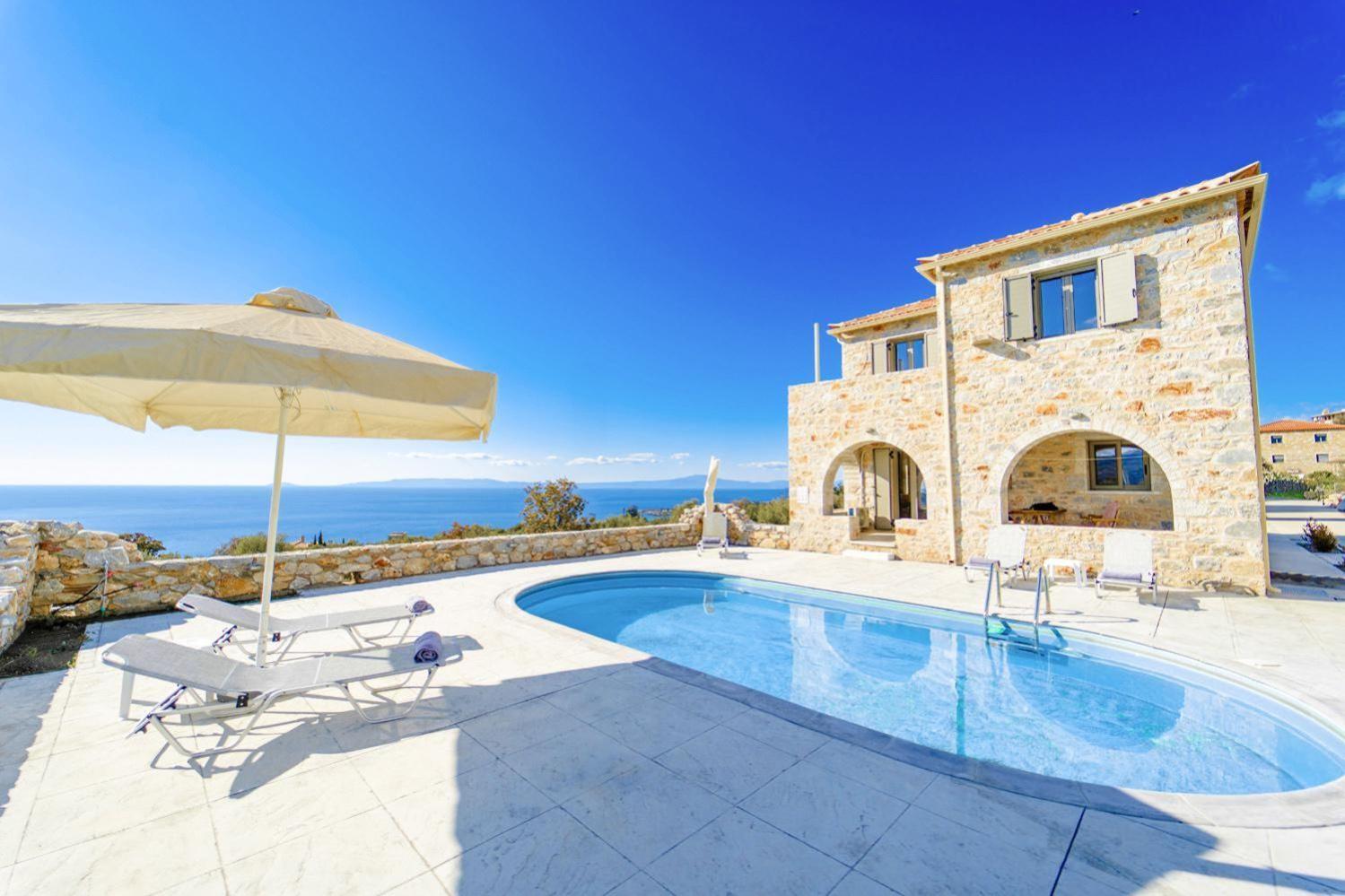 Villa Dioni Ena Pyrgos Buitenkant foto